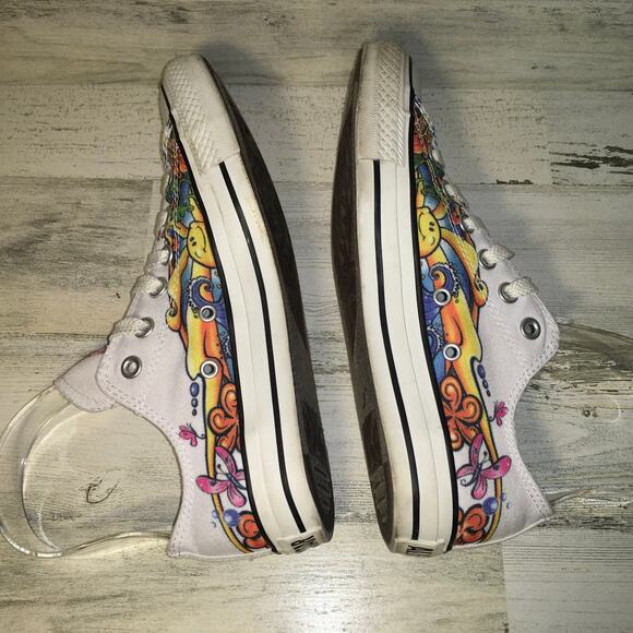 Converse Drew Brophy Womens 8 LImited Edition Art to Wear Sneaker Chuck Mens 6 - Picture 6 of 11